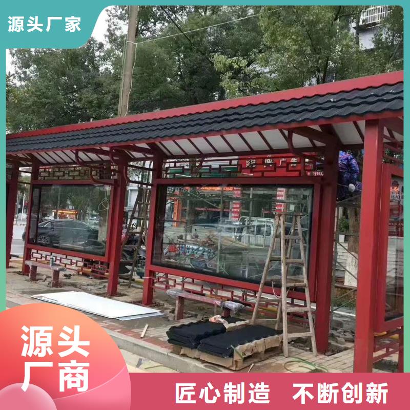 滾動燈箱公交站臺款式新穎實地大廠